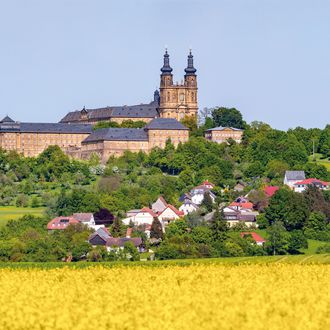 Castle,Banz,A,Benedictine,Monastery,Near,Bad,Staffelstein,,Bavaria,In