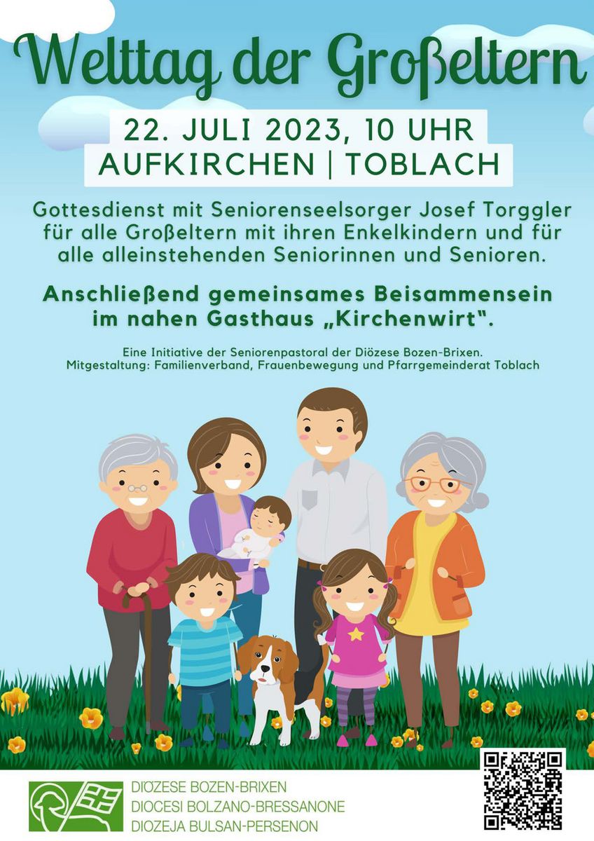 Welttag der Großeltern und älteren Menschen
